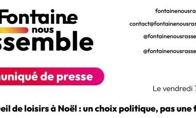 Communiqué de presse sur la fermeture des accueils de loisir