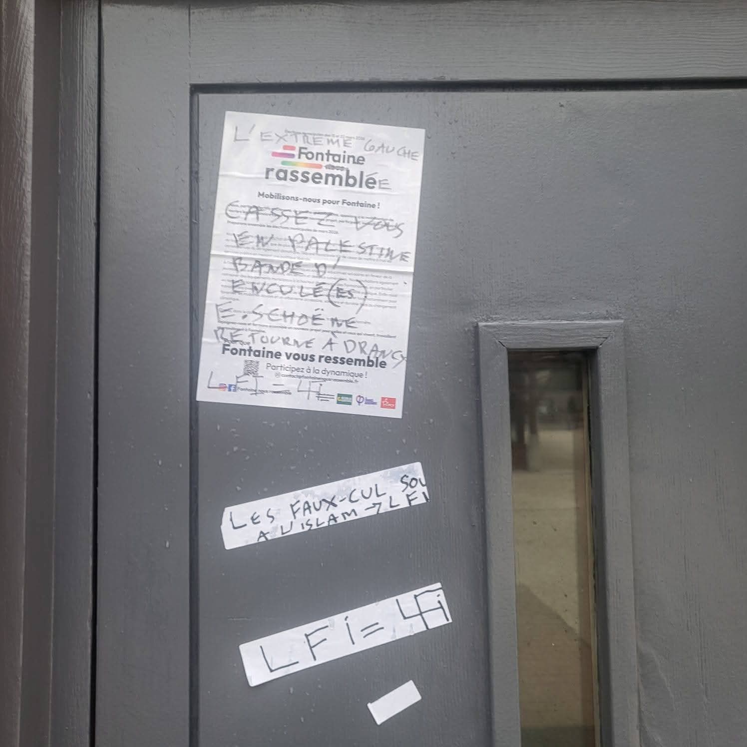 Tags antisémite et anti LFI