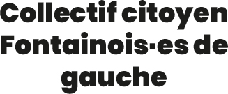 Logo Collectif citoyen Fontainois-es de gauche