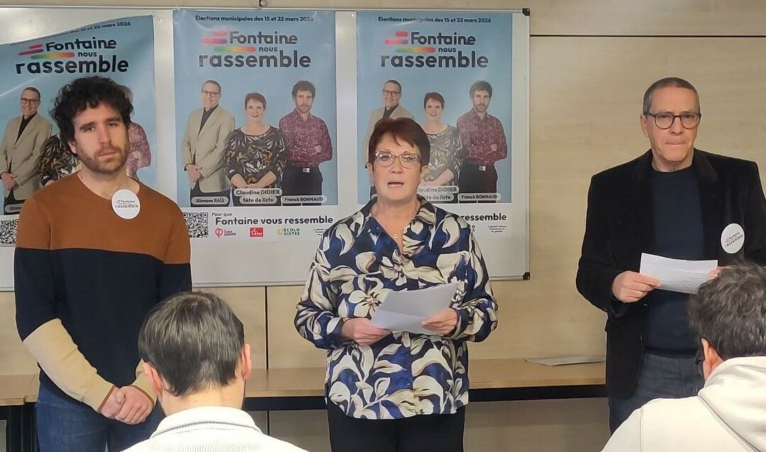 Meeting finalisons le programme de Fontaine nous rassemble