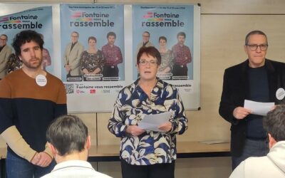 Meeting finalisons le programme de Fontaine nous rassemble