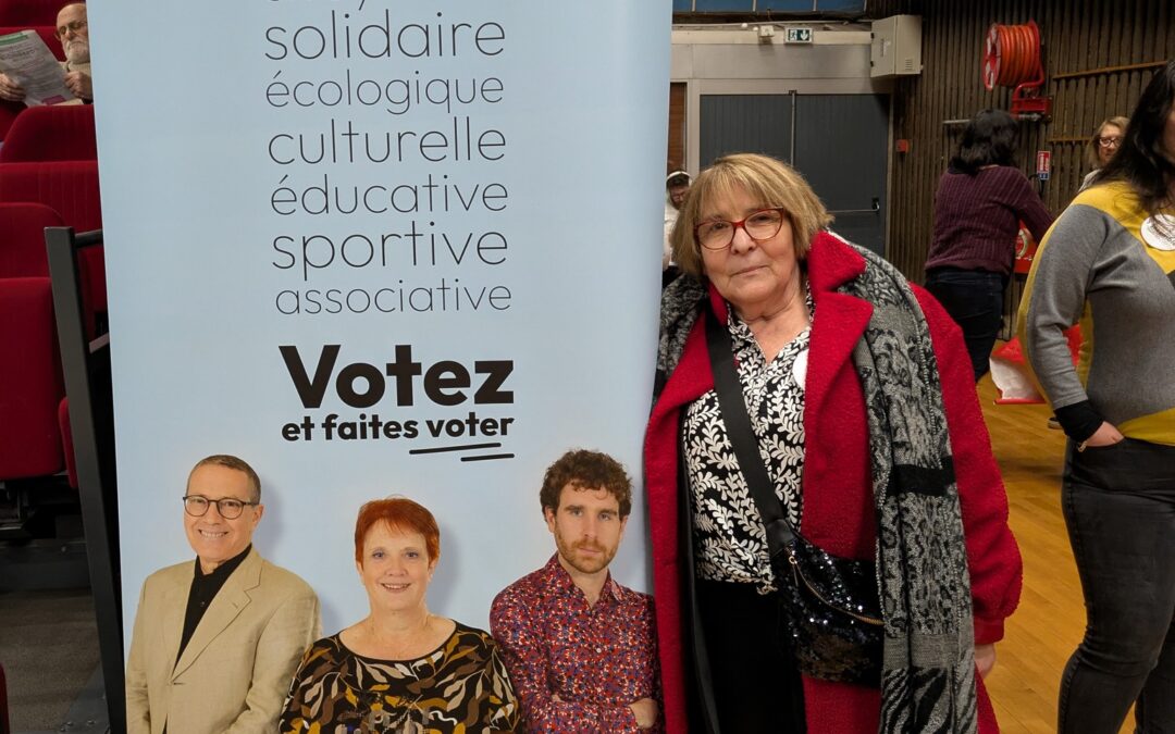 Marie Menut soutient la liste « Fontaine nous rassemble »