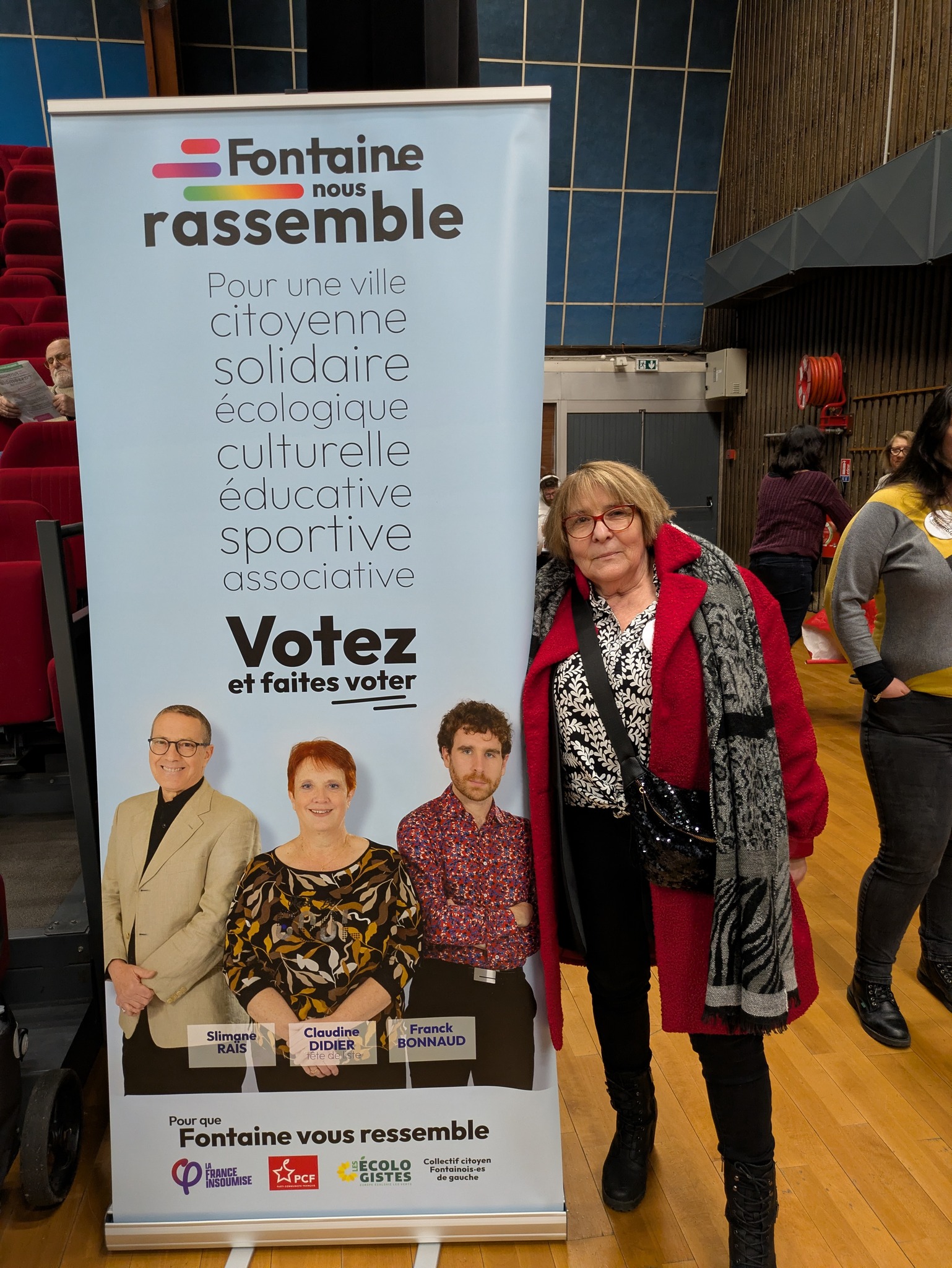 Marie Menu soutient la liste "Fontaine nous rassemble" Marie Menu soutient la liste "Fontaine nous rassemble"