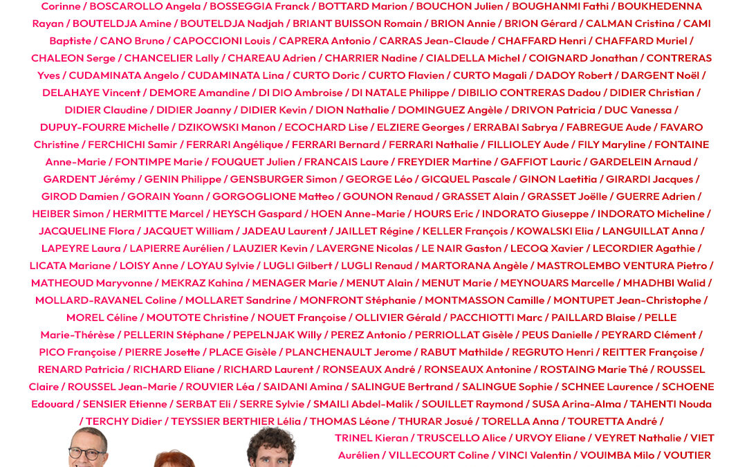 Plus de 200 soutiens !