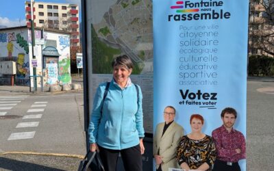 Antoinette Chaninet soutient la liste « Fontaine nous rassemble »