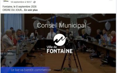 Conseil Municipal 14 septembre 2026